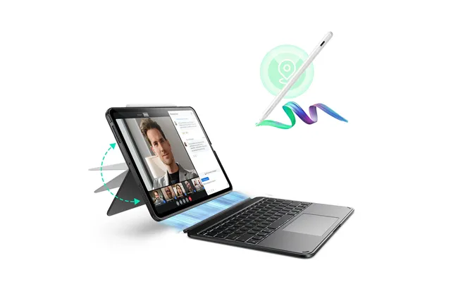 Ipad Pro 11 M4 2024 Bundle Shift Keyboard Case With Geo Digital Pencil - Us Layout