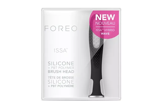 Issa Hybrid Wave Replacement Brush Head Black