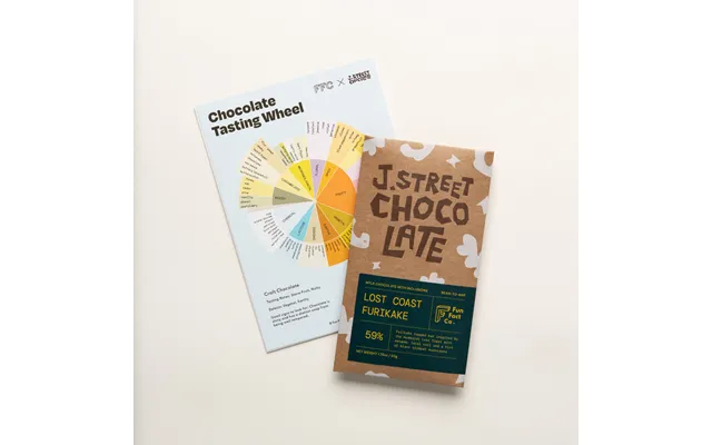 Lost Coast Furikake Chocolate Bar & Tasting Wheel Bundle