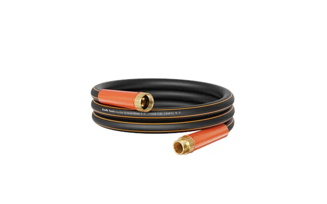 3 4 Hybrid Garden Hose With Swivel Handle 12ft-100t - 12ft-3 4