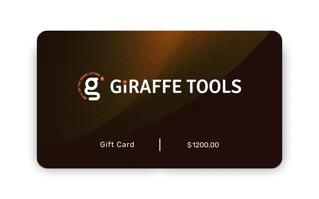Giraffe Tools Gift Card - 1200