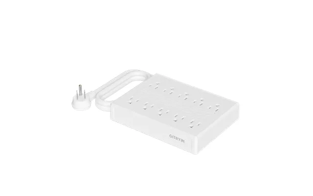 Gitryin 10-outlet Smart Cooling Power Strip - White