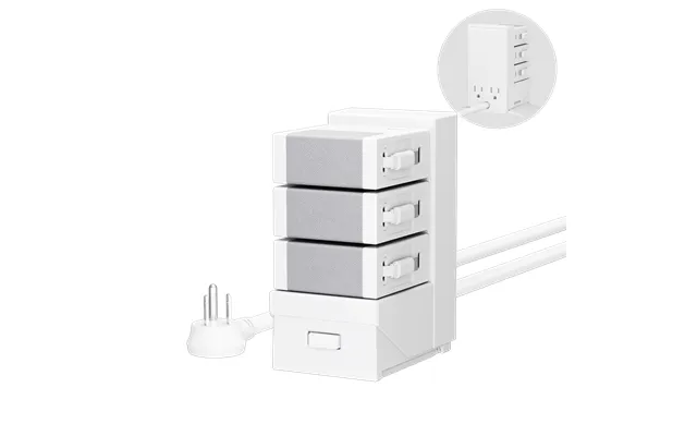 Gitryin Moddock 3 Tower Charging Station 40w Combo - White
