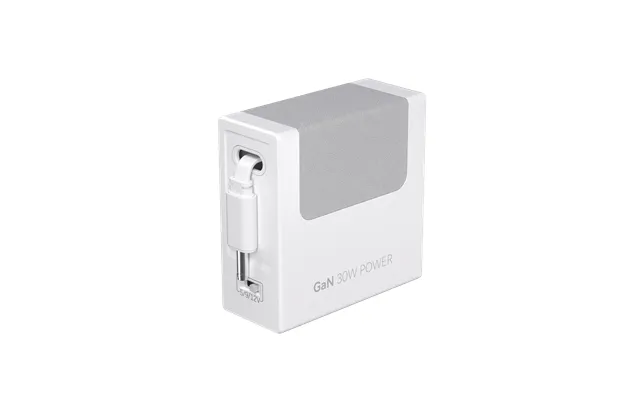 Gitryin Retractable 40w Charger For 3c Devices - White Dc Cable 30w Single Unit