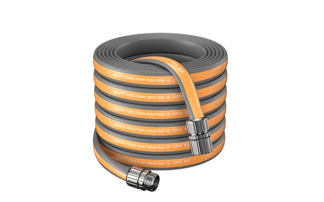 Hybrid Garden Flat Water Hose 5ft-100ft - 100ft-5 8