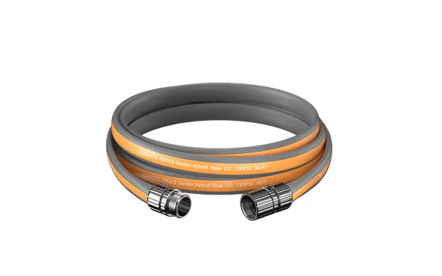 Hybrid Garden Flat Water Hose 5ft-100ft - 10ft-5 8