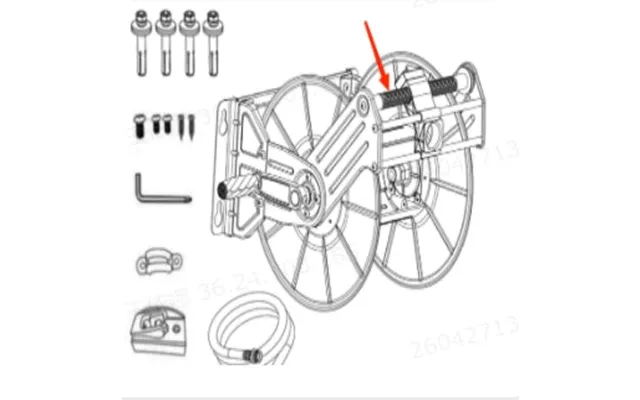 Lead Screw For Hose Reel