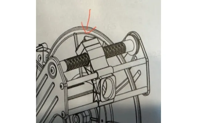 Upper Guide Arm Tab For Hose Reel