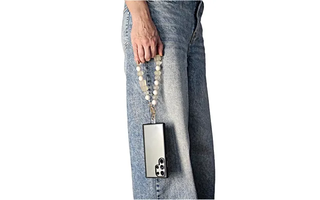 Goddiva Accessories Acrylic Phone Strap - Matte Beige