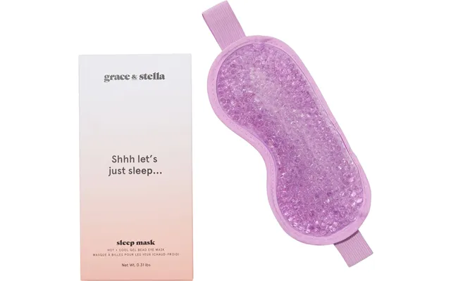 Gel Bead Sleep Mask - Lilac