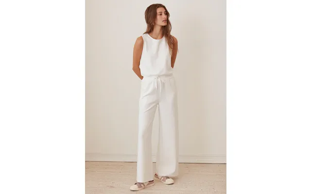 Jax Jumpsuit - Spa White L