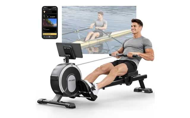 Akluer Rm001 Magnetic Rowing Machine 16-level Adjustable Resistance 20db Quiet Operation Dual-rail Stable Construction 1