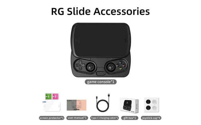 Anbernic Rg Slide Video Handheld Game Console 4.7 Ltps In-cell Screen Android 5000mah Supports Wifi Fota 1080p product image
