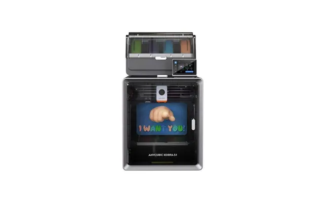Anycubic Kobra S1 Combo 3d Printer - Up To 8-color Printing