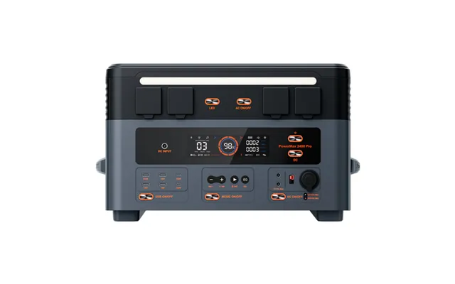 Blackview Oscal Powermax 2400 Pro Portable Lifepo4 Power Station - 2016wh 2400w Outdoor Generator