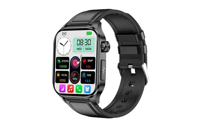 Et580 Smart Watch Amoled Non-invasive Blood Sugar - Uric Acid And Blood Lipid Measurement Hd Screen Bluetooth Call Watch