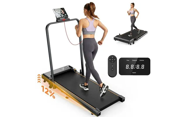 Eu Direct Formill Ft50 Folding Treadmill 2 In 1 Under Desk Walking Pad With 12 Percent Incline 12kmh Electric Running Ma