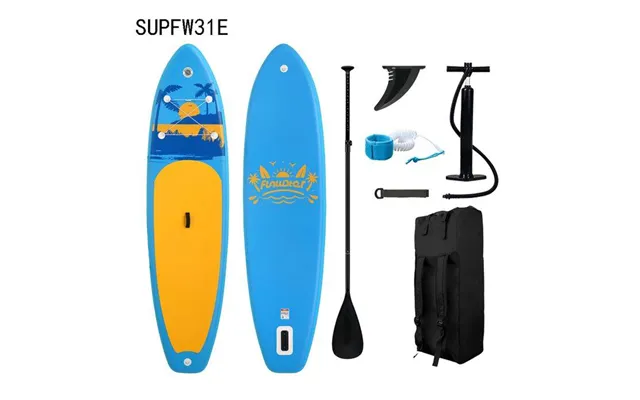 Eu Direct Funwater Cruise Inflatable Stand Up Paddle Board 335*84*15cm Ultra-light Surf Sup Board Non-slip Water Sport P