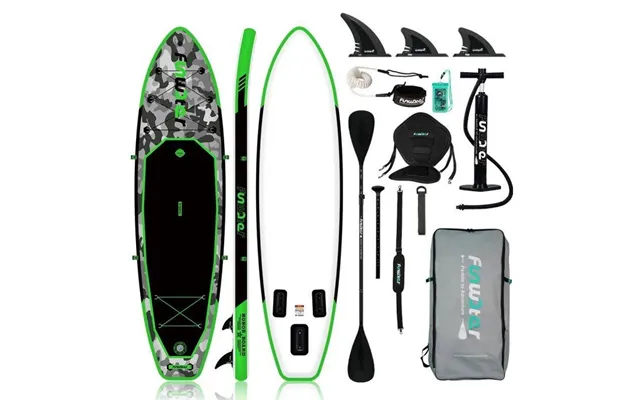 Eu Direct Funwater Supfw10a 330*84*15cm Inflatable Paddle Board 12 15psi Maximum Load 150kg Stand Up Portable Surfboard 