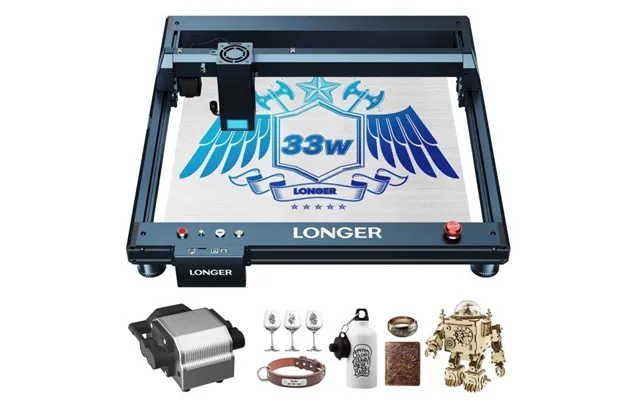 Eu Direct Longer Laser B1 30w 33-36w Output Power 6-core Laser Headthe Laser Graver Enhances Cutting Capacities 450 X 44