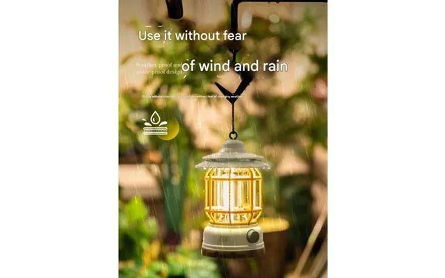 Explorer Outdoor Camping Light Horse Lantern Super Long Battery Life Camping Light Retro Atmosphere Light Rechargeable T