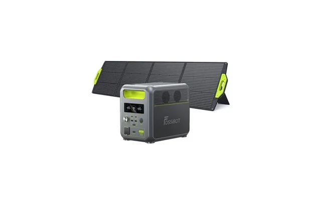 Fossibot F1200 Portable Power Station Fossibot Sp200 Foldable Solar Panel - 1024wh Capacity