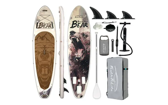 Funwater Supfr19h 350cm Large Size Inflatable Sup Board Everything You Need Adjustable Paddle Pump Travel Backpack And L