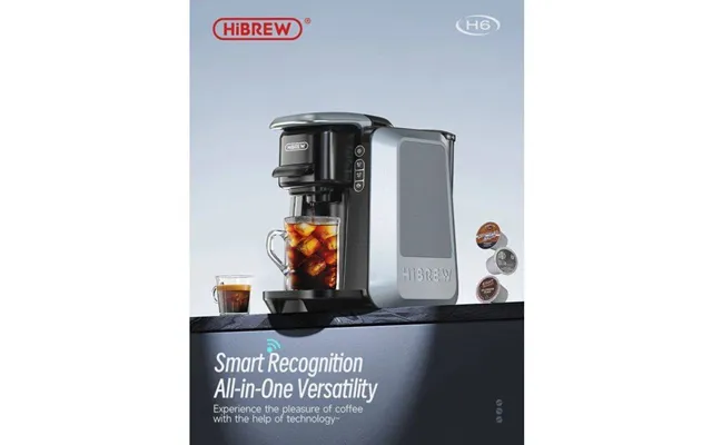 Hibrew 6 In 1 Multiple Capsule Coffee Machine Hot Cold Dg Cappuccino Nes Small Capsule Ese Pod Ground Coffee Cafeteria 2