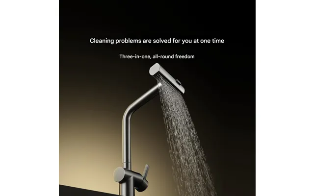 Higold Kitchen Pull-out Hot And Cold Water Multifunctional Rain Curtain Faucet