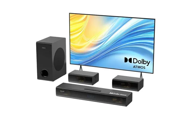 Hiwill Hielite A41 Pro 4.1ch Dolby Atmos Soundbar - 320w Sound Bar For Smart Tv With Subwoofer