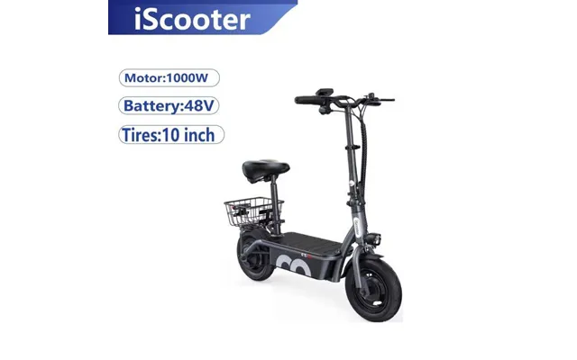 Iscooter F3 48v 1000w High Power Electric Scooter - 45km H Speed