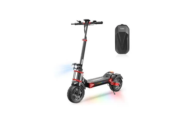 Iscooter Ix8 Electric Scooter 20ah 48v 1200w*2 Dual Motor 12in Folding Moped Electric Scooter 65-70km Mileage Electric S