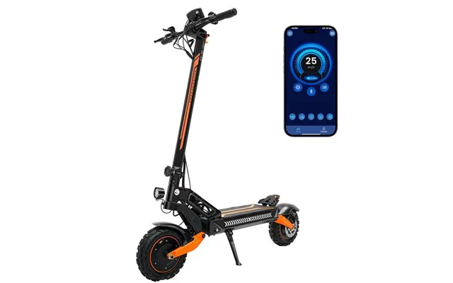 Iscooter W12 11 Inch Off-road Dual Drive Electric Scooter 3000w 25ah Max Range 100km - Max Speed 70 Km H Foldable Kick E