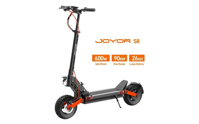 Joyor S8 Long Range Electric Scooter 600w Motor 48v 26ah Battery 10 Inch Tires 25kmh Max Speed 90km Range Dual Disc Brak