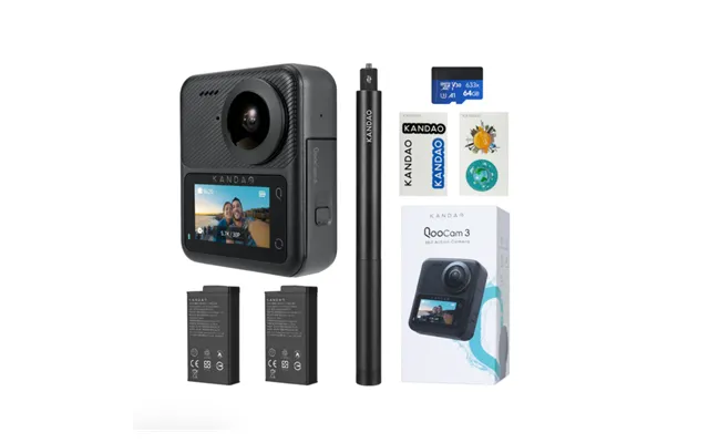 Kandao Qoocam 3 Panoramic Sports Camera 5.7k Hd Anti-shake Waterproof