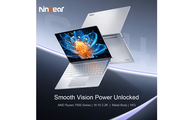 Ninkear S14 Laptop Touch Screen Tablet Amd Ryzen 5 7535hs 14 Inch 16gb Lpddr5 1tb Ssd Computer Notebook Wifi 6