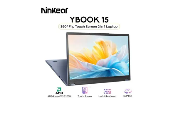 Ninkear Ybook15 2 In 1 Laptop 360 Flip 15.6' Fhd Ips Touch Screen Tablet Amd Ryzen 3 3250u 16g Ddr4 512gb Ssd Windows 11