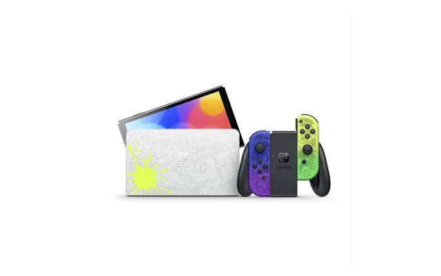 Nintendo Oled Switch Limited Edition Hk Version Splatoon 3 1tb Dual System Cracked Version