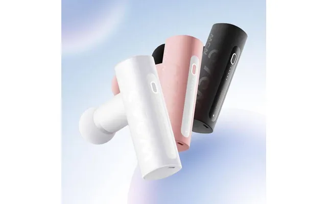Olonow Mini Portable Massage Gun 5-speed Ai Intelligent Adjustment Includes 4 Custom Massage Heads - Silent Operation Hi