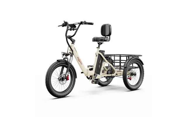 Onesport Ot30 Pro Electric Tricycle 48v 18ah 500w 20 Inch Tires Adult City Cargo E-tricycle