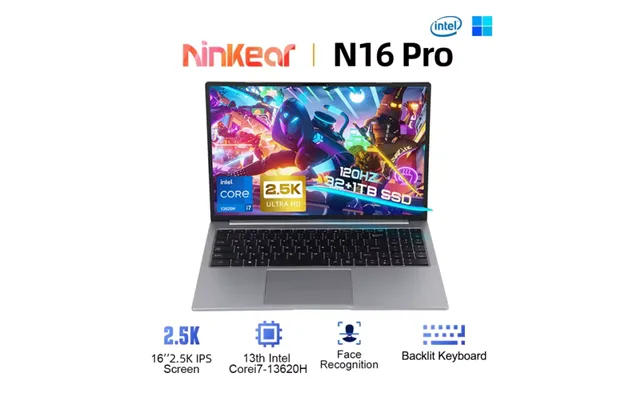 Ordinateur Portable Ninkear N16 Pro Intel Core I7-13620h Wifi 6 2