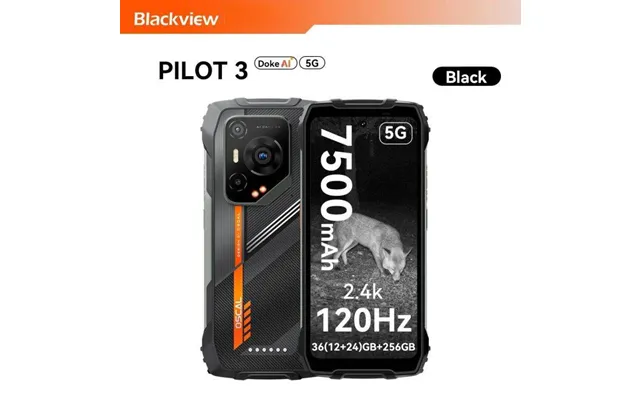 Oscal Pilot 3 5g Ai Rugged Smartphone Mtk 6300 - 6.78 2.4k Display 120hz