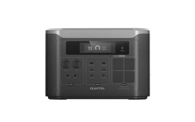 Oukitel Bp3000e Portable Power Station 2048wh Lifepo4 Battery Solar Generator 3200w Ac Output 220v Eu Plug Smart App Con