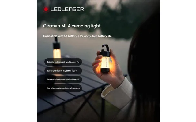 Rayder Ml4 Camping Light - Long Battery Life Led Tent Light