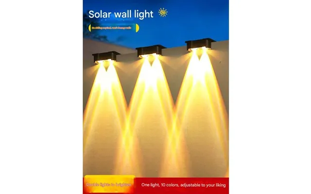 Solar Wall Light Outdoor Courtyard Wall Washer Spotlight - Yard