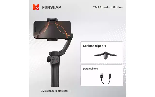 Xiaomi Youpin Funsnap Cm8 Smart Ai Mobile Phone Gimbal Stabilizer