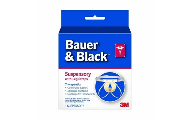 3m - Athletic Supporter Bauer & Black X-large White