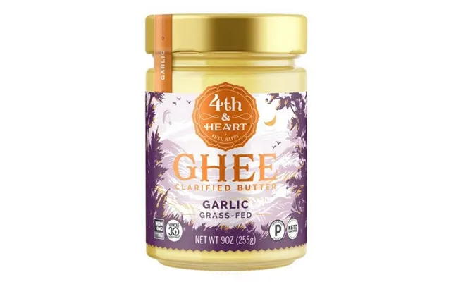 4th & Heart - Ghee Clarified Butter Grass-fed Garlic