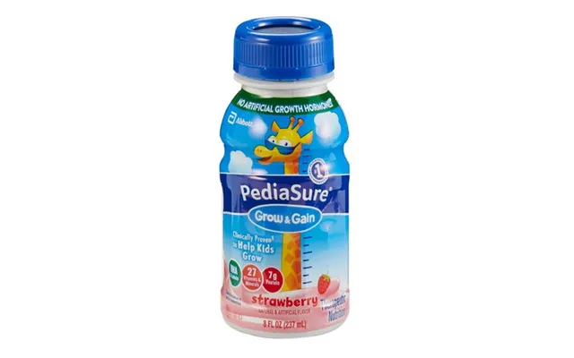 Abbott Nutrition - Pediatric Oral Supplement Pediasure Grow & Gain Strawberry Flavor 8 Oz