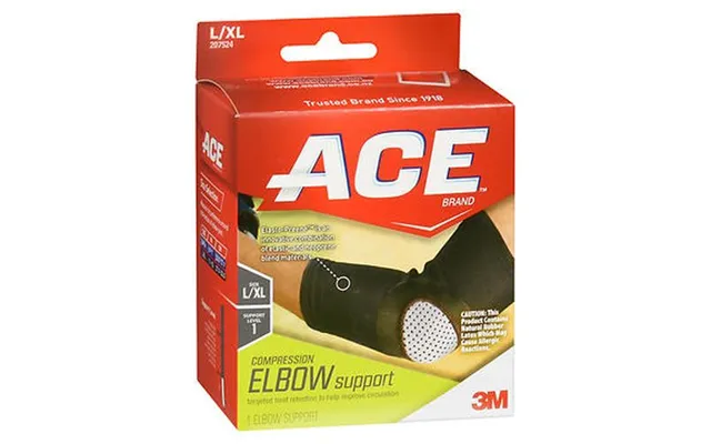 Ace - Compression Elbow Support Elasto-preene Large And Xl